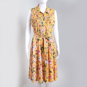 Nanette Nanette Lepore Button Sleeveless Dress